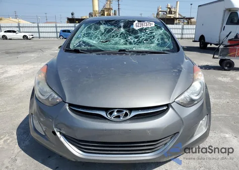 2013 Hyundai Elantra Gls из США, поврежденный, VIN 5NPDH4AE0DH201644